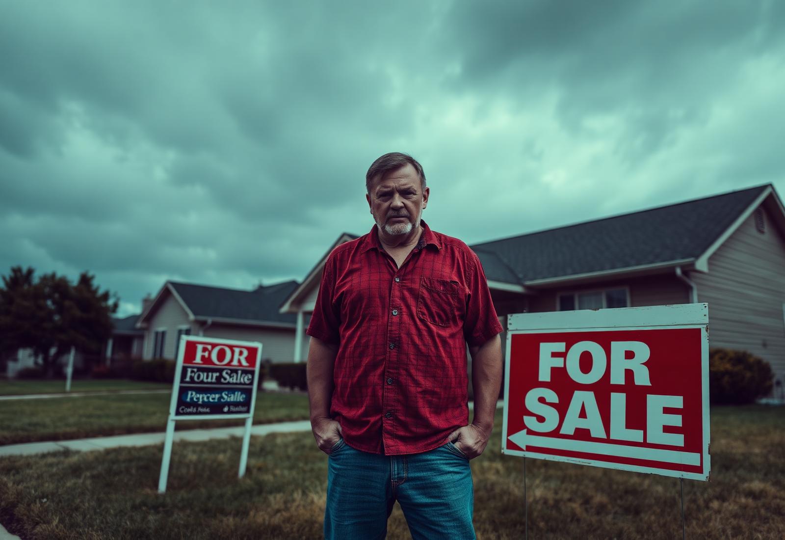 Frustrated homeowner with stale for-sale listing